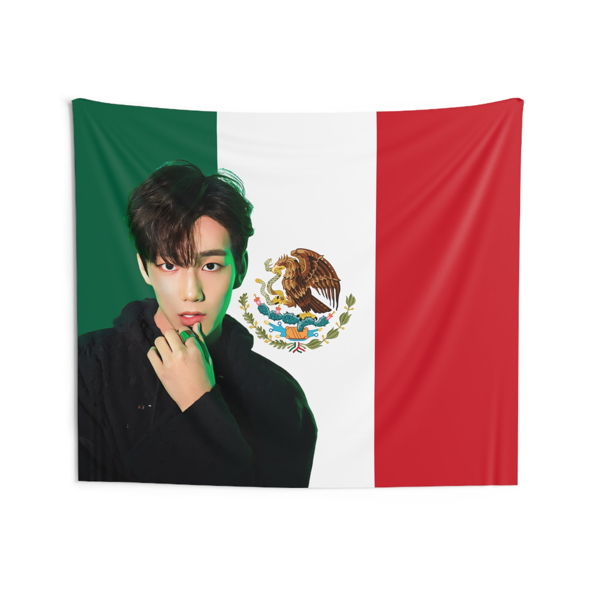 P1harmony Intak Photo Flag Banner, Intak Mexican Tapestry, Intak