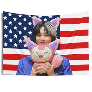 SKZ w JJAM American Flag, Stray Kids w American Tapestry, Stray Kids Ate, SKZ Mountains, Sprawiasz, że Stray Kids zostają