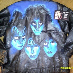 Kiss Band Leather Jacket - Etsy