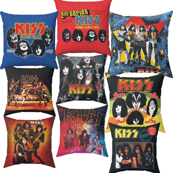 Kiss Pillow Etsy