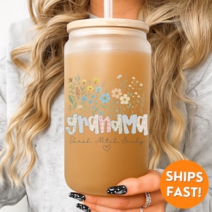 Custom Grandma Tumbler, Grandma Tumbler, Tumbler Grandma, Grandma Garden Tumbler, Grandma Tumbler Cup, grandma tumbler gift, granny tumbler