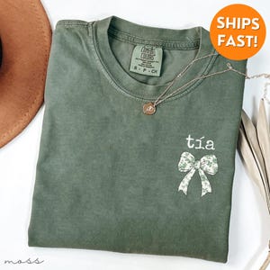 Comfort Colors® Tia Shirt, Tia T Shirt, Tia Shirt, Tia announcement, tia sweatshirt, tia sweater, tia gift, aunt shirt, aunt sweatshirt, tee
