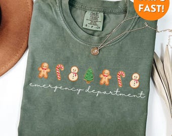 Emergency Department Christmas Shirt, Emergency Department Shirt, christmas er nurse shirt, er christmas shirt, er christmas sweatshirt