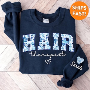 Custom Hairstylist Shirt, Hairstylist Sweatshirt, hairstylist shirt, hairdresser tshirt, hairstylist sweatshirt, hairdresser gift, crewneck