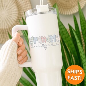 Custom Grandma Tumbler, Grandma Tumbler, Tumbler Grandma, Grandma Garden Tumbler, Grandma Tumbler Cup, grandma tumbler gift, granny tumbler