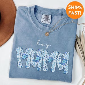 Comfort Colors® Boy Mama Shirt, Boy Mama TShirt, Boy Mama Sweatshirt, Boy Mama Gifts, Boy Mama Sweater, New Mom Gift, Mothers Day Shirt, tee