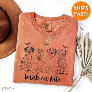 Comfort Colors® Halloween TShirt, Halloween German Shorthaired Pointer Shirt, Halloween Shirt GSP, Dog Mom Gift, Fall GSP Shirt, GSP Tshirt
