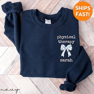 Physical Therapy Sweatshirt, physical therapist gifts, Physical Therapist Shirt, Pt Shirt, PT School Graduation, PT Sweatshirt, PT Crewneck