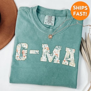 Camiseta de abuela Comfort Colors®, camiseta de abuela, camiseta de abuela, sudadera de abuela, camiseta del día de la madre, camiseta de abuela nueva, regalo de abuela, camiseta de cuello redondo, regalo de abuela