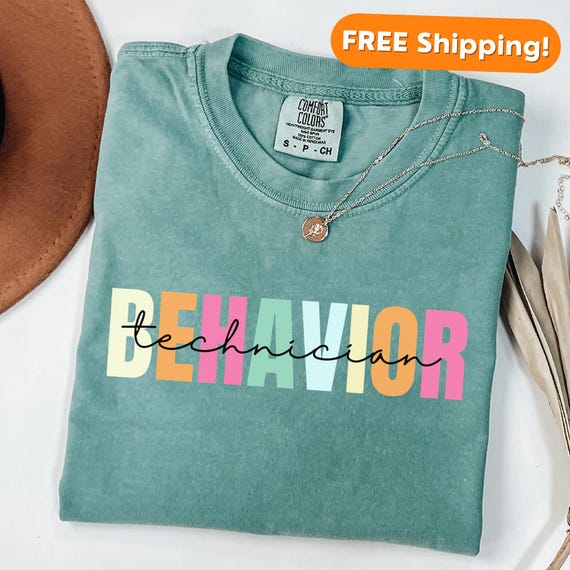 Comfort Colors® Behavior Specialist Shirt, RBT Shirt, behavior technician sweatshirt, behavior technician shirt, behavior technician gift