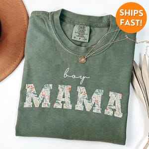 Comfort Colors® Boy Mama Shirt, Boy Mama TShirt, Boy Mama Sweatshirt, Boy Mama Gifts, Boy Mama Sweater, New Mom Gift, Mothers Day Shirt, tee
