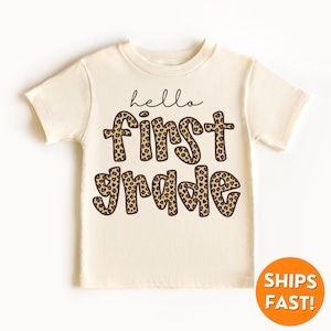 Hello First Grade Shirt, First Grade Shirt, First Day of School Shirt, Back to School Shirt, First Grade Kids Shirt, 1st Grade Kids Shirt