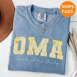 Comfort Colors® Oma-Shirt, Oma-T-Shirt, Oma-Geschenk, kundenspezifisches Oma, Oma, um Hemd zu sein, Oma-Sweatshirt, Oma-Weihnachtshemd, Muttertagsgeschenk, Oma