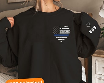 Deputy wife sweatshirt, police officer sweatshirt, K9 police sweatshirt, Police officer gift, Wife Sweatshirt, Mothers Day Sweatshirt, Shirt