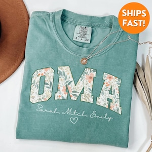 Comfort Colors® Oma-Shirt, Oma-T-Shirt, Oma-Geschenk, kundenspezifisches Oma, Oma, um Hemd zu sein, Oma-Sweatshirt, Oma-Weihnachtshemd, Muttertagsgeschenk, Oma