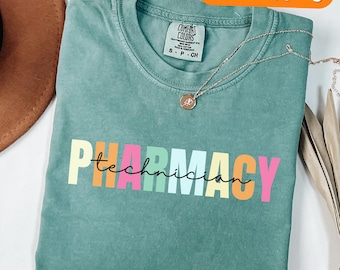 Comfort Colors® Pharmacy Tech Tshirt, pharmacy tech shirt, pharmacy tech gift, cpht shirt, pharmacy technician shirt, pharmacy student gift