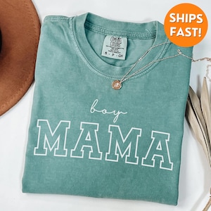 Comfort Colors® Boy Mama Shirt, Boy Mama TShirt, Boy Mama Sweatshirt, Boy Mama Gifts, Boy Mama Sweater, New Mom Gift, Mothers Day Shirt, tee