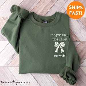 Physical Therapy Sweatshirt, physical therapist gifts, Physical Therapist Shirt, Pt Shirt, PT School Graduation, PT Sweatshirt, PT Crewneck