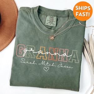Comfort Colors® Granna Shirt, Granna Tshirt, Granna Shirt, granna sweatshirt, granna announcement gifts, mothers day gift, grandma shirt