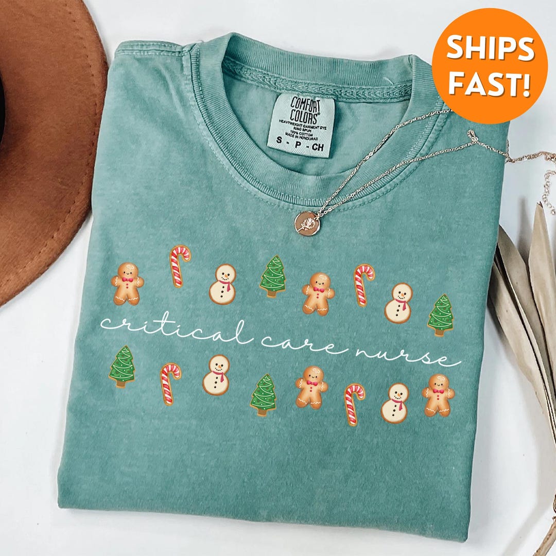 Comfort Colors® Critical Care Nurse T Shirt, Critical Care Nurse Shirt