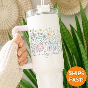 Custom Grandma Tumbler, Grandma Tumbler, Tumbler Grandma, Grandma Garden Tumbler, Grandma Tumbler Cup, grandma tumbler gift, gigi tumbler