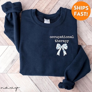 Ergotherapie Sweatshirt, Ergotherapie Sweatshirt, Ergotherapie Sweatshirt, OT Shirt, OT Geschenk, SPED Lehrer Rundhalsausschnitt