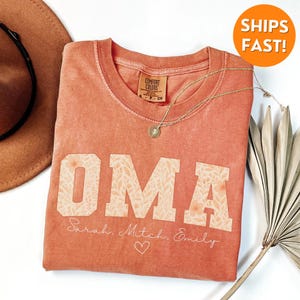 Comfort Colors® Oma-Shirt, Oma-T-Shirt, Oma-Geschenk, kundenspezifisches Oma, Oma, um Hemd zu sein, Oma-Sweatshirt, Oma-Weihnachtshemd, Muttertagsgeschenk, Oma