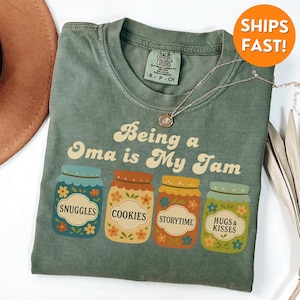 Comfort Colors® Oma-Shirt, Oma-T-Shirt, Oma-Geschenk, kundenspezifisches Oma, Oma, um Hemd zu sein, Oma-Sweatshirt, Oma-Weihnachtshemd, Muttertagsgeschenk, Oma