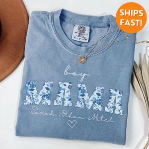 Comfort Colors® Boy Mama Shirt, Boy Mama TShirt, Boy Mama Sweatshirt, Boy Mama Gifts, Boy Mama Sweater, New Mom Gift, Mothers Day Shirt, tee