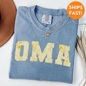 Comfort Colors® Oma-Shirt, Oma-T-Shirt, Oma-Geschenk, kundenspezifisches Oma, Oma, um Hemd zu sein, Oma-Sweatshirt, Oma-Weihnachtshemd, Muttertagsgeschenk, Oma