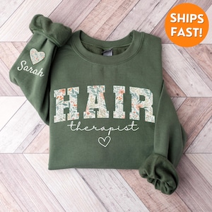 Custom Hairstylist Shirt, Hairstylist Sweatshirt, hairstylist shirt, hairdresser tshirt, hairstylist sweatshirt, hairdresser gift, crewneck