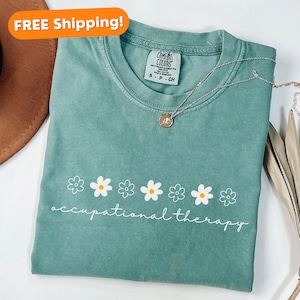 Comfort Colors® Ergotherapie-T-Shirt, Ergotherapie-T-Shirt, Ergotherapie-Shirt, OT Sweatshirt, OT Geschenk, Sonderpädagogik, SPED Lehrer