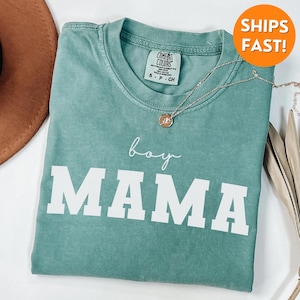 Comfort Colors® Boy Mama Shirt, Boy Mama TShirt, Boy Mama Sweatshirt, Boy Mama Gifts, Boy Mama Sweater, New Mom Gift, Mothers Day Shirt, tee