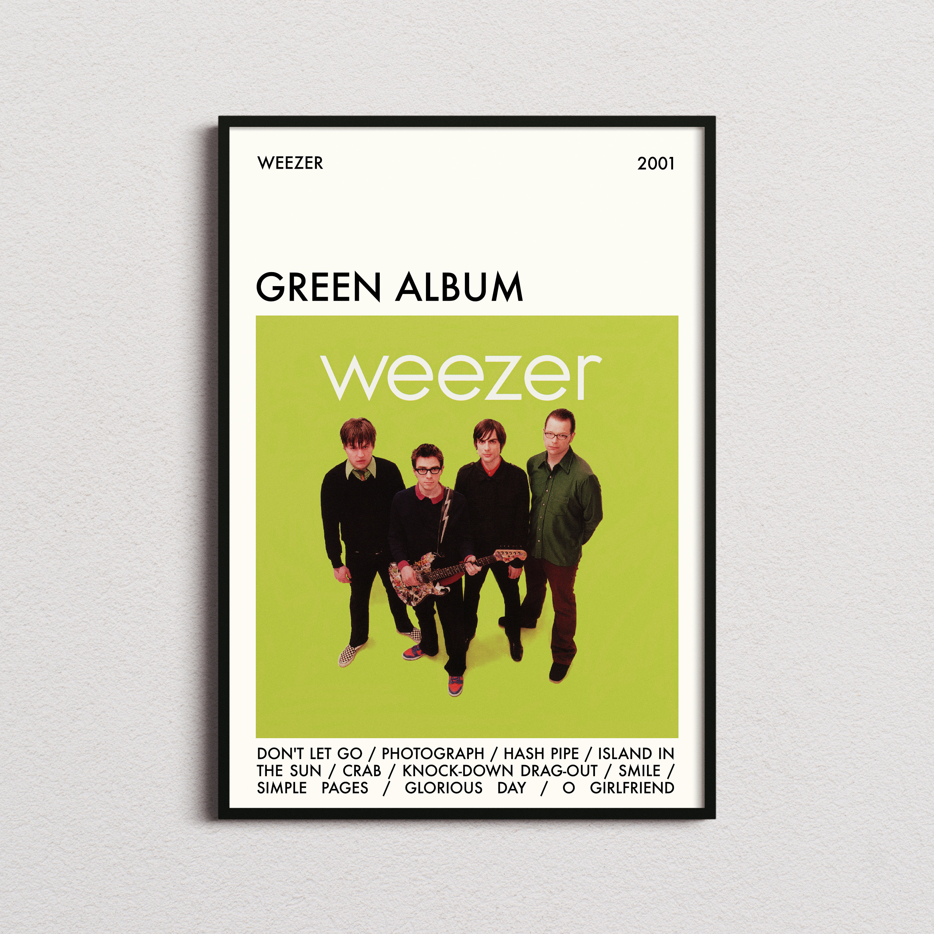 Weezer Green Album Vinyl