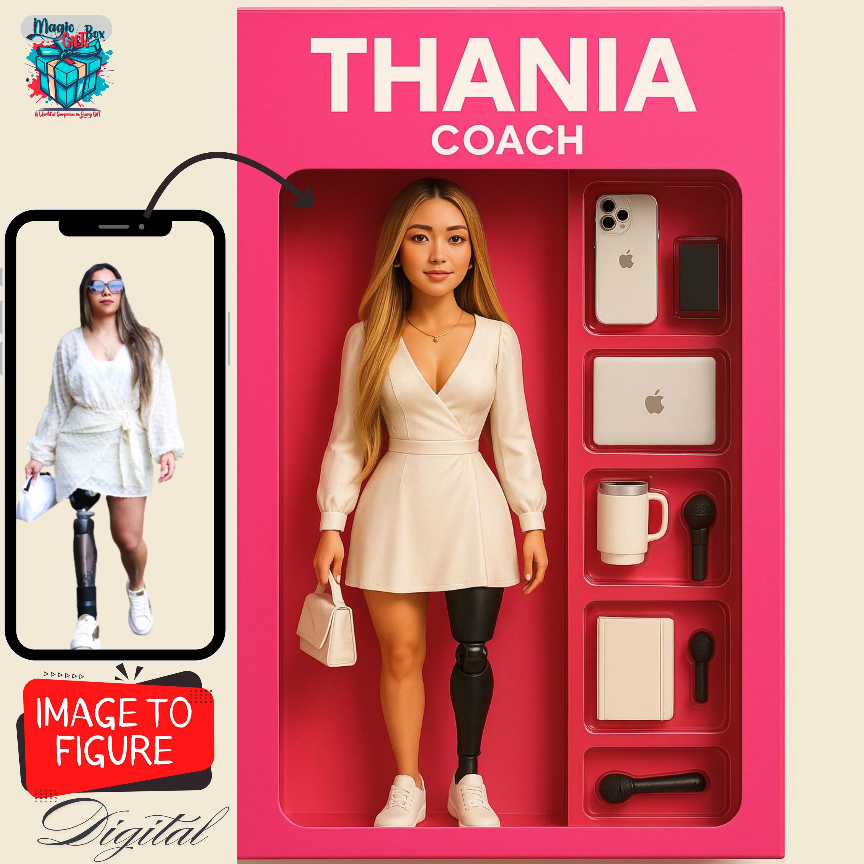 Custom Action Figure – Personalized Collectible Art Inspired by Your Purpose, Dreams & Identity. A Unique Gift for Women and men.