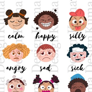 Interactive Digital Mood Chart for Kids - Express Emotions Creatively ...