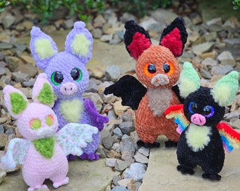 Ozzy the bat crochet pattern