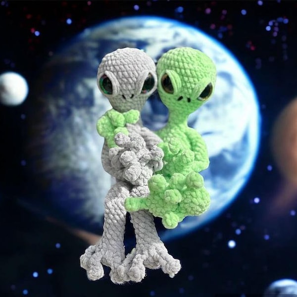 alien crochet pattern