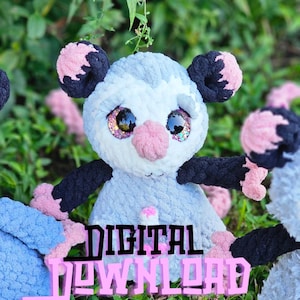 Patron d'opossum au crochet