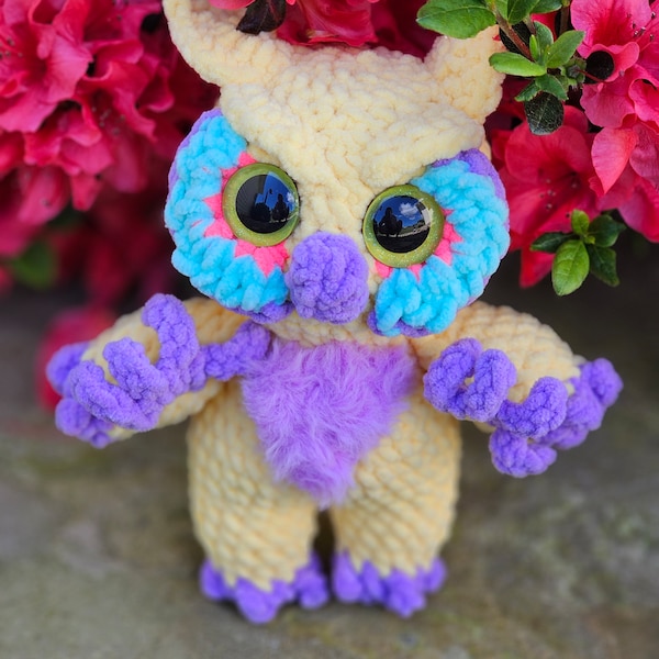 Owl bear crochet pattern