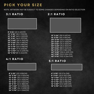 a black and white poster with a list of numbers