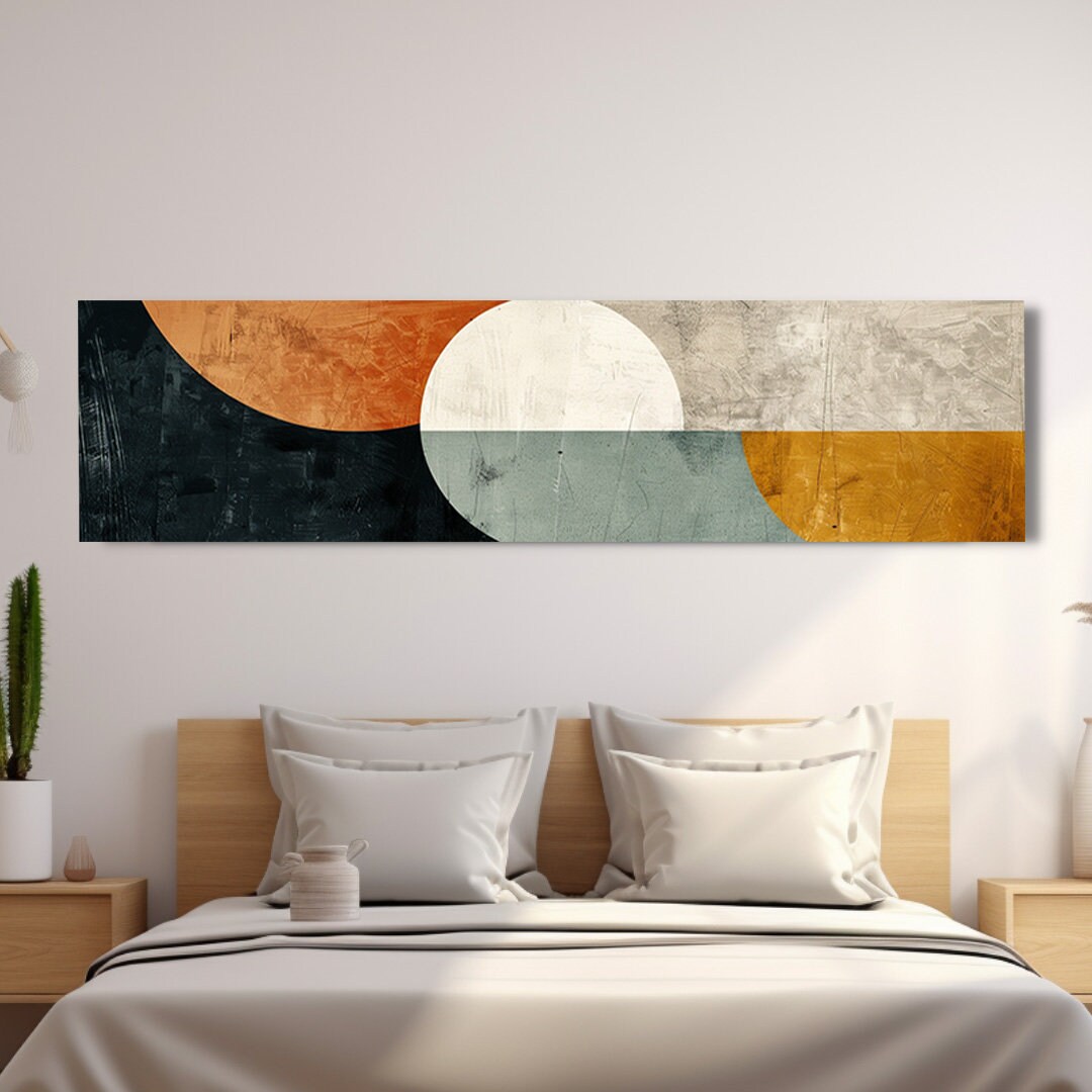Long Horizontal Wall Art, Narrow Horizontal Wall Art, Long Narrow Wall
