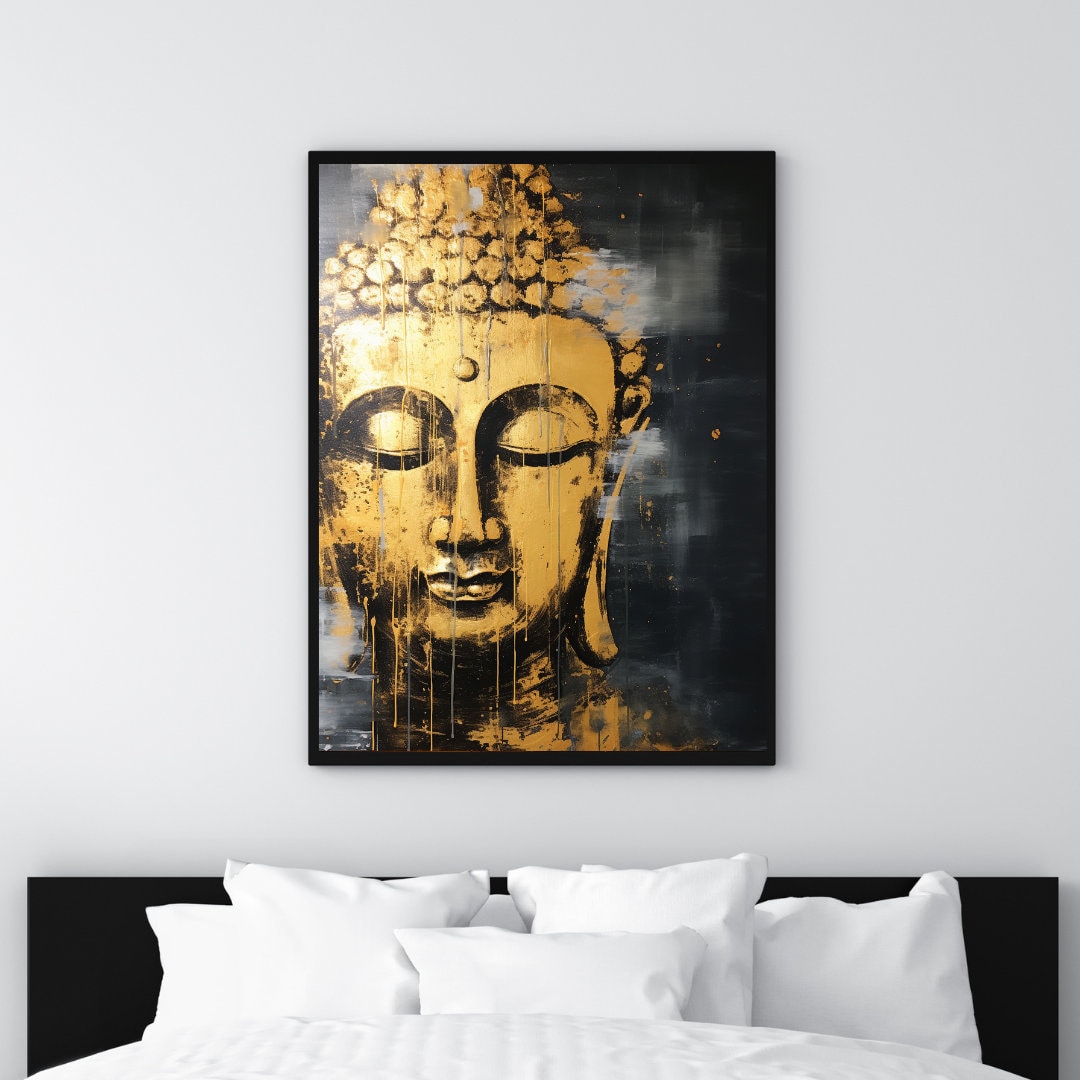 Buddha Wall Art, Buddha Canvas Wall Art, Buddhist Wall Art, Buddah Wall Art, Canvas Wall Art