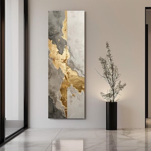 Long Narrow Wall Art, Tall Narrow wall art, Vertical Wall Art, Long Vertical Wall Art, Large vertical wall art, Print, Canvas or Framed