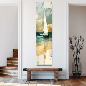 Long Narrow Wall Art, Tall Narrow wall art, Vertical Wall Art, Long Vertical Wall Art, Large vertical wall art, Print, Canvas or Framed