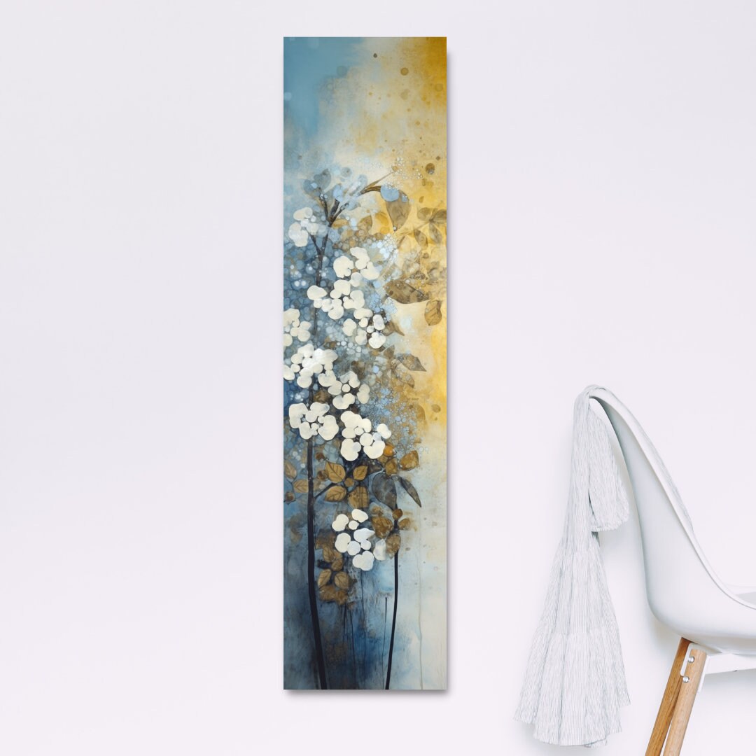 Long Narrow Wall Art, Tall Narrow Wall Art, Vertical Wall Art, Long Vertical Wall Art, Large