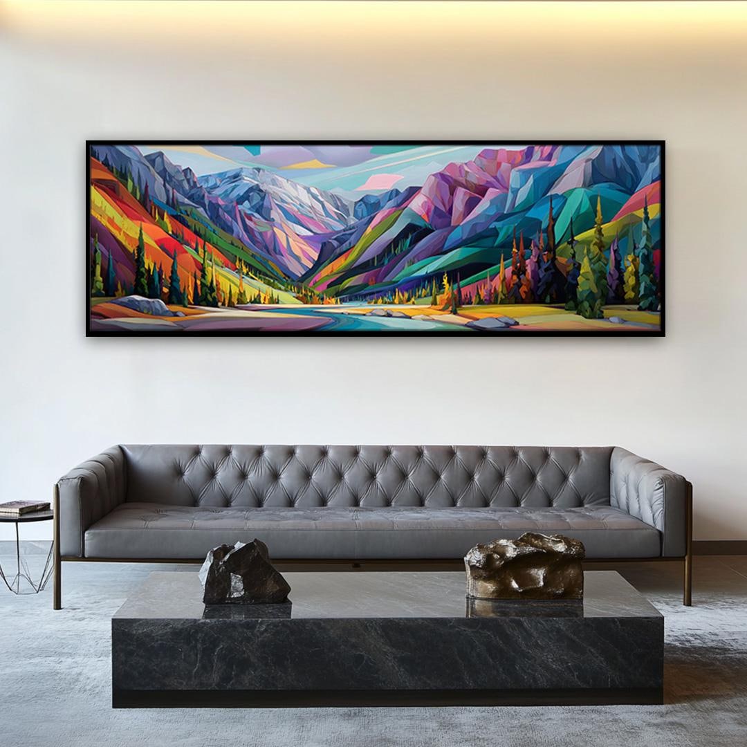Long Horizontal Wall Art, Narrow Horizontal Wall Art, Nature