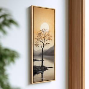 Long Narrow Wall Art, Tall Narrow wall art, Vertical Wall Art, Long Vertical Wall Art, Large vertical wall art, Print, Canvas or Framed