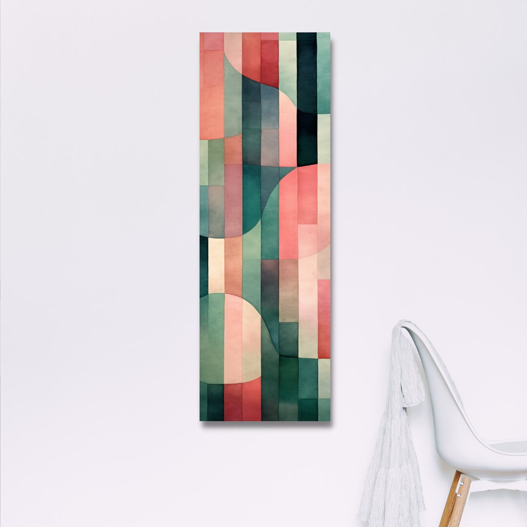 Long Narrow Wall Art, Tall Narrow Wall Art, Vertical Wall Art, Long Vertical Wall Art, Large