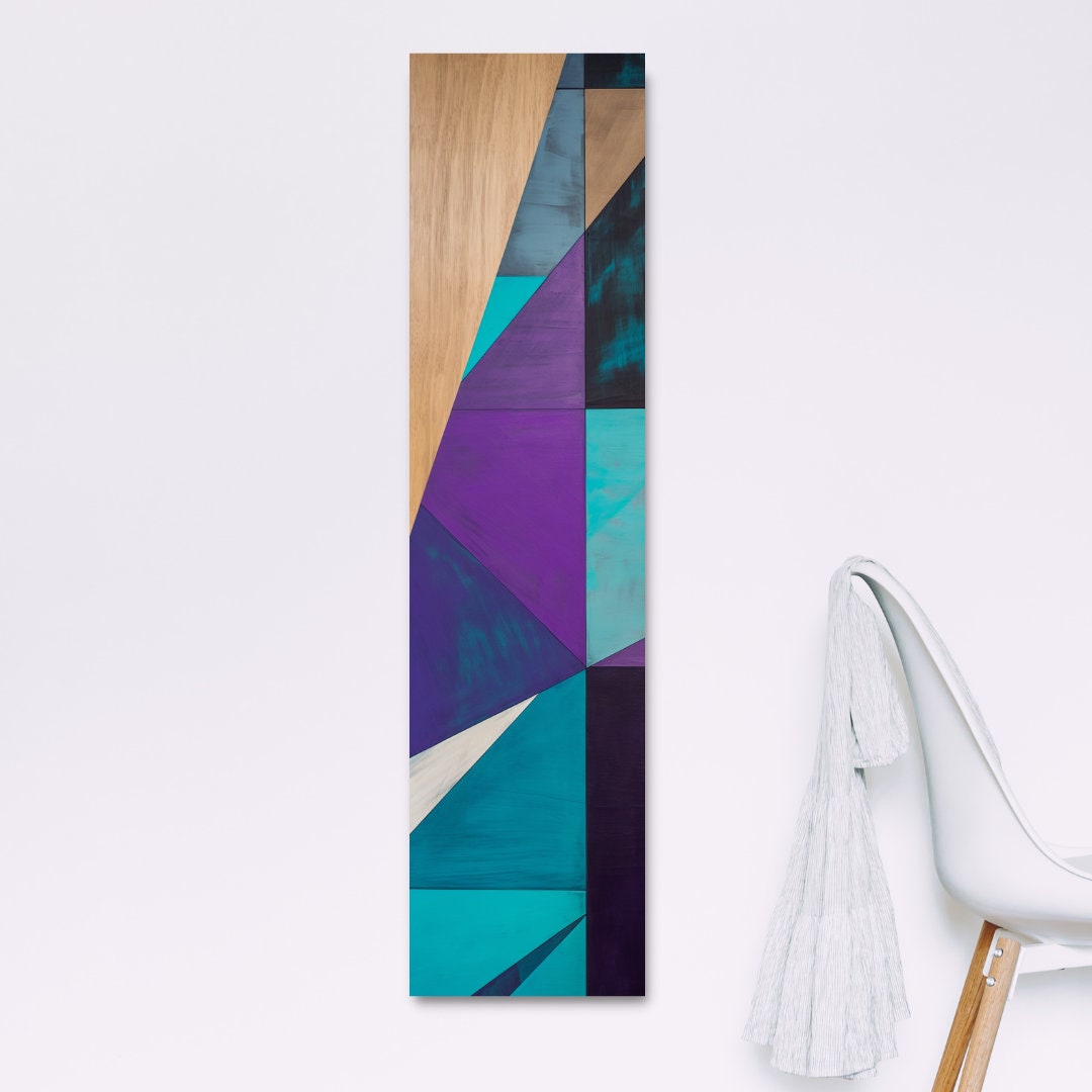 Long Narrow Wall Art, Tall Narrow Wall Art, Vertical Wall Art, Long Vertical Wall Art, Large